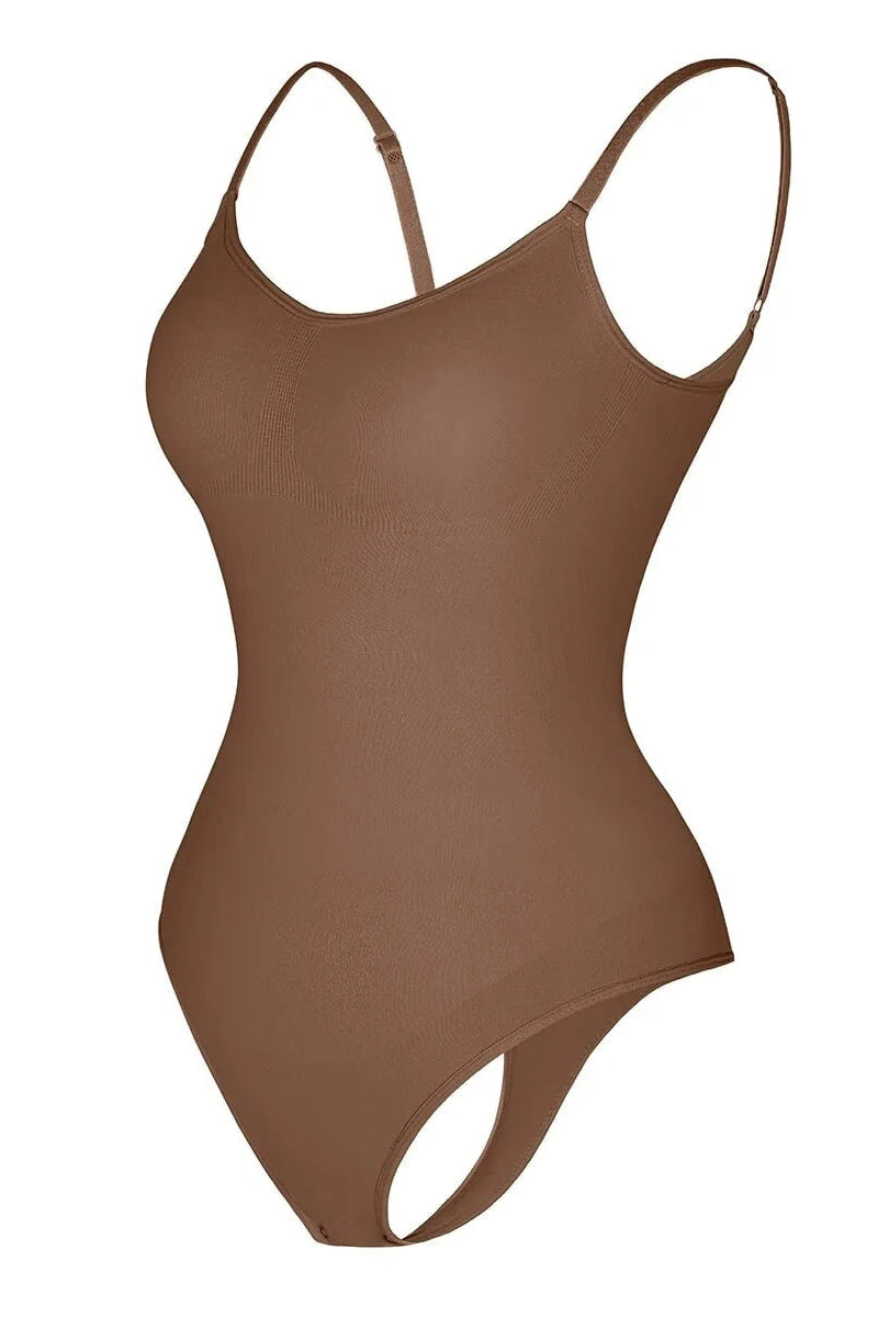 Seamless Bodysuit | Brown