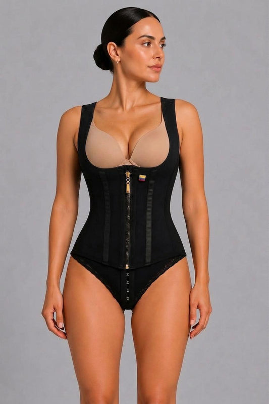 Body Suit Double Compression | Black