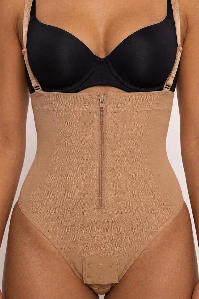 COLOMBIAN THONG BODYSUIT | Nude