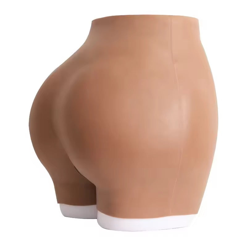 REALISTIC SILICONE BUTT AND HIP ENHANCEMENT HIGH WAISTED SHORTS