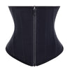 CLASSIC BLACK ZIP-UP WAIST TRAINER