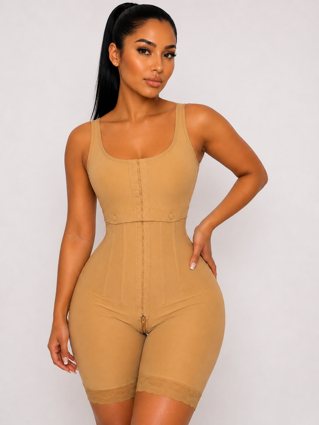 HOURGLASS FULL BUST FAJA| BEIGE