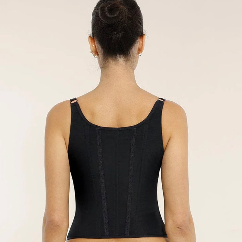 FULL BUST WAIST TRAINER VEST(7 STEEL BONES)