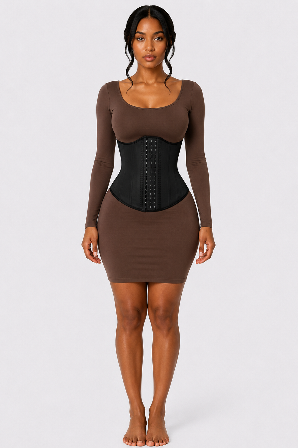 CURVY LATEX WAIST TRAINER