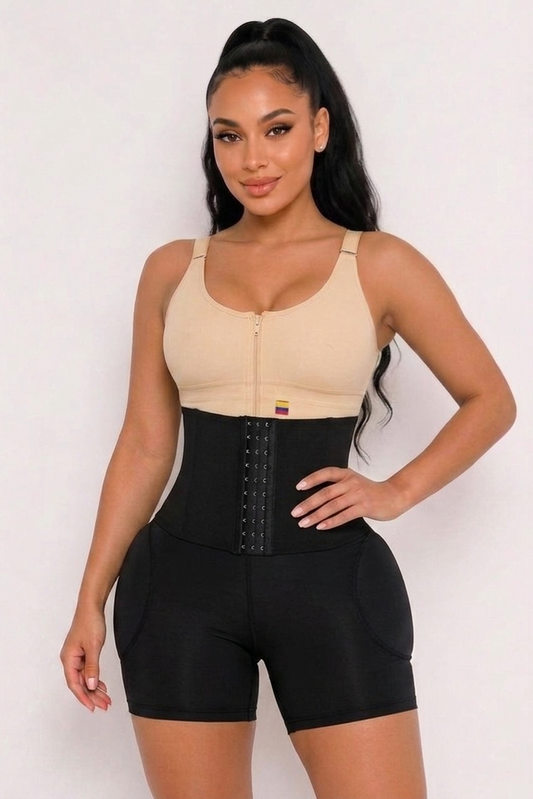 HIGH WAIST BUM PUDDED SHORTS
