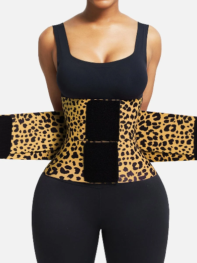 LEOPARD PRINT VELCRO BELT