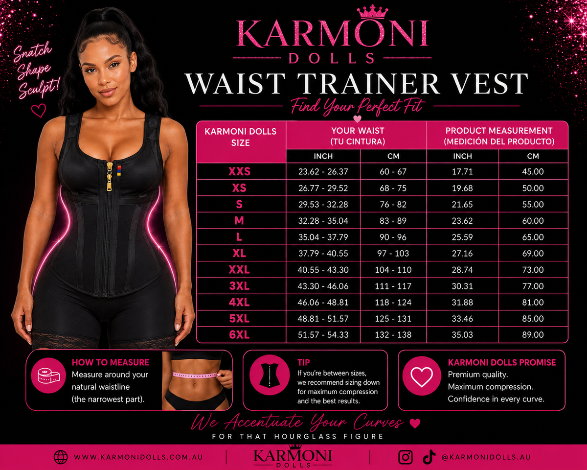 FIRM SCULPT DOUBLE COMPRESSION VEST|BLACK