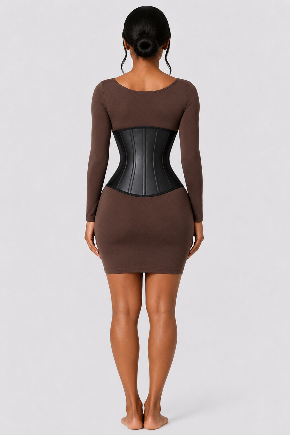CURVY LATEX HOURGLASS WAIST TRAINER