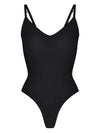 BLACK SEAMLESS BODYSUIT