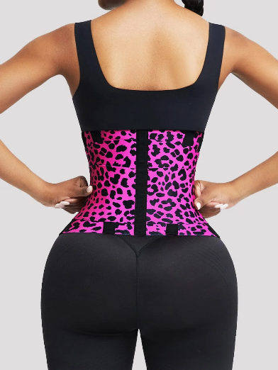 LEOPARD PRINT VELCRO BELT
