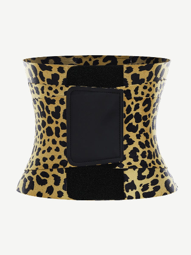 LEOPARD PRINT VELCRO BELT