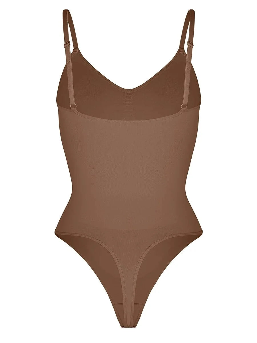 BLACK SEAMLESS BODYSUIT