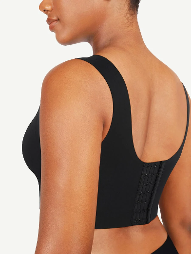 V-NECK SEAMLESS BRA