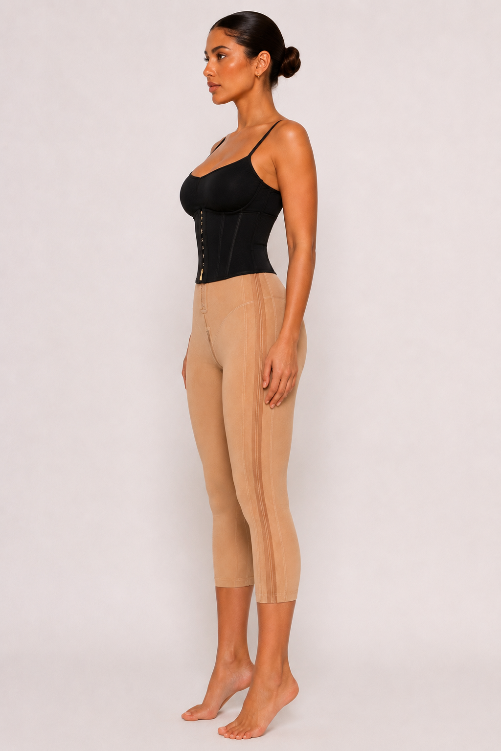 COMPRESSION LEGGINGS | BEIGE