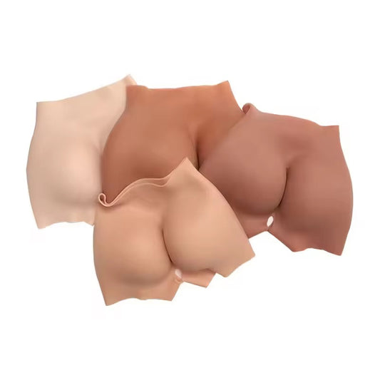 REALISTIC SILICONE BUTT AND HIP ENHANCEMENT HIGH WAISTED SHORTS