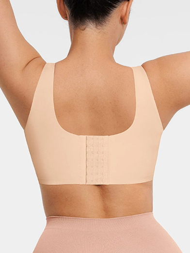 V-NECK SEAMLESS BRA