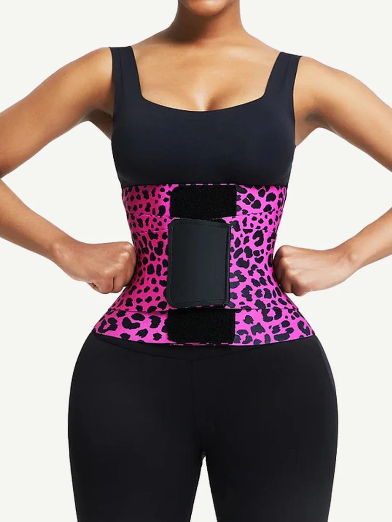 LEOPARD PRINT VELCRO BELT