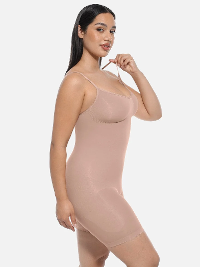 SEAMLESS FULL BODYSUITS | BEIGE