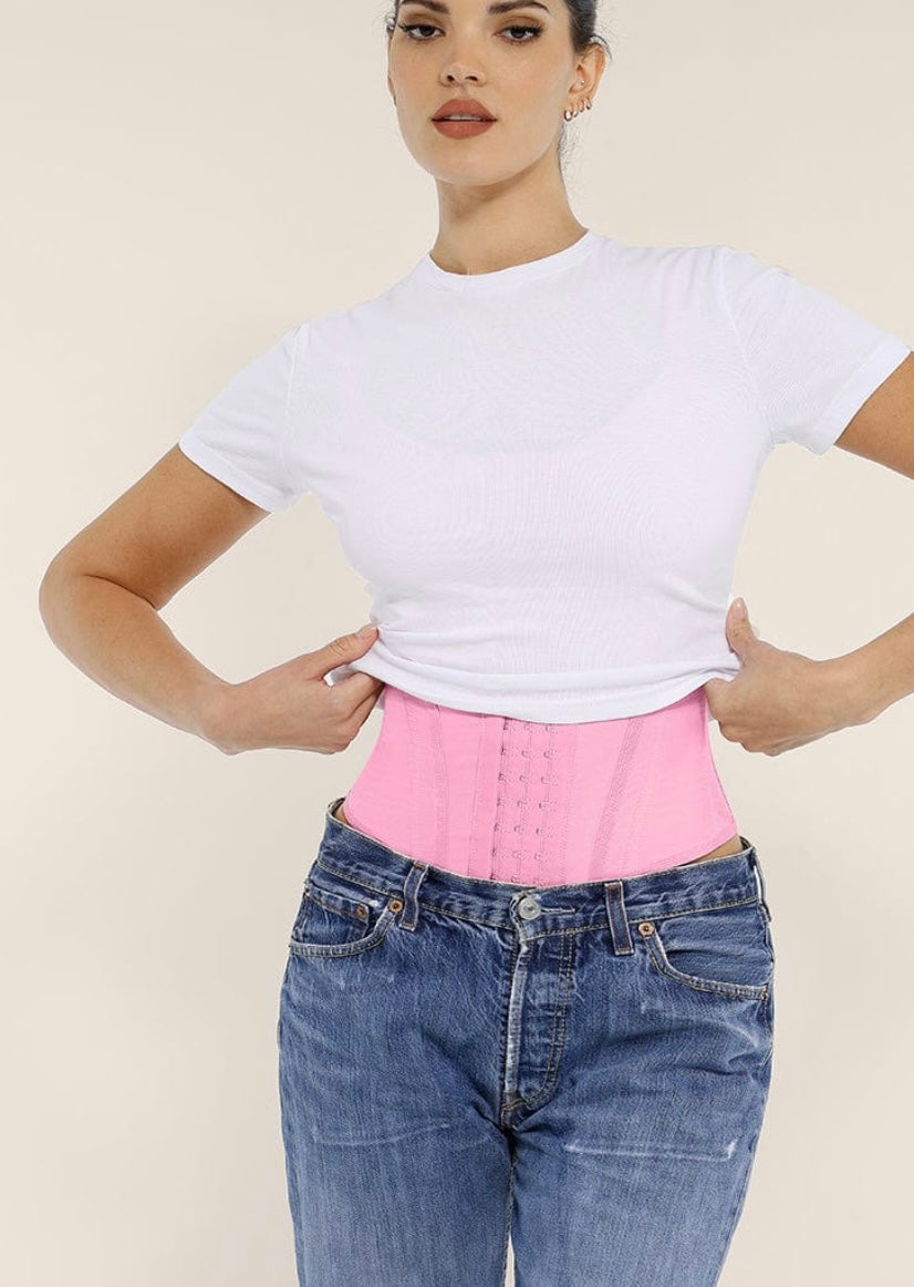 FULL BUST WAIST TRAINER VEST(7 STEEL BONES)
