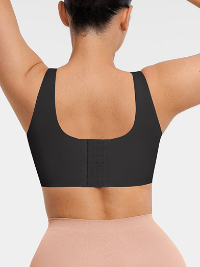 V-NECK SEAMLESS BRA