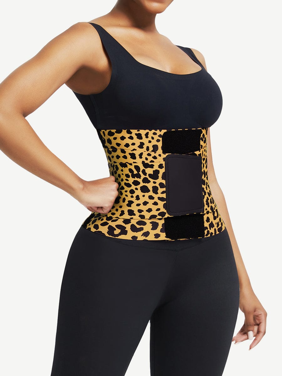 LEOPARD PRINT VELCRO BELT