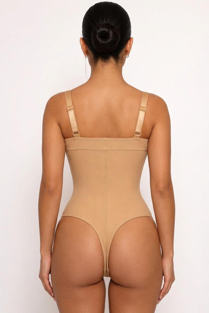 COLOMBIAN THONG BODYSUIT | Nude