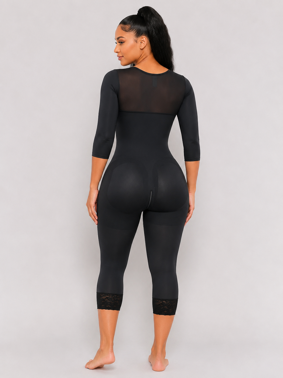 COLOMBIAN 360 FULL BODY COMPRESSION FAJA|BLACK