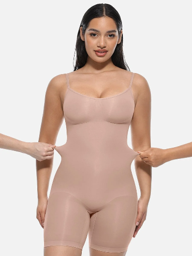 SEAMLESS FULL BODYSUITS | BEIGE
