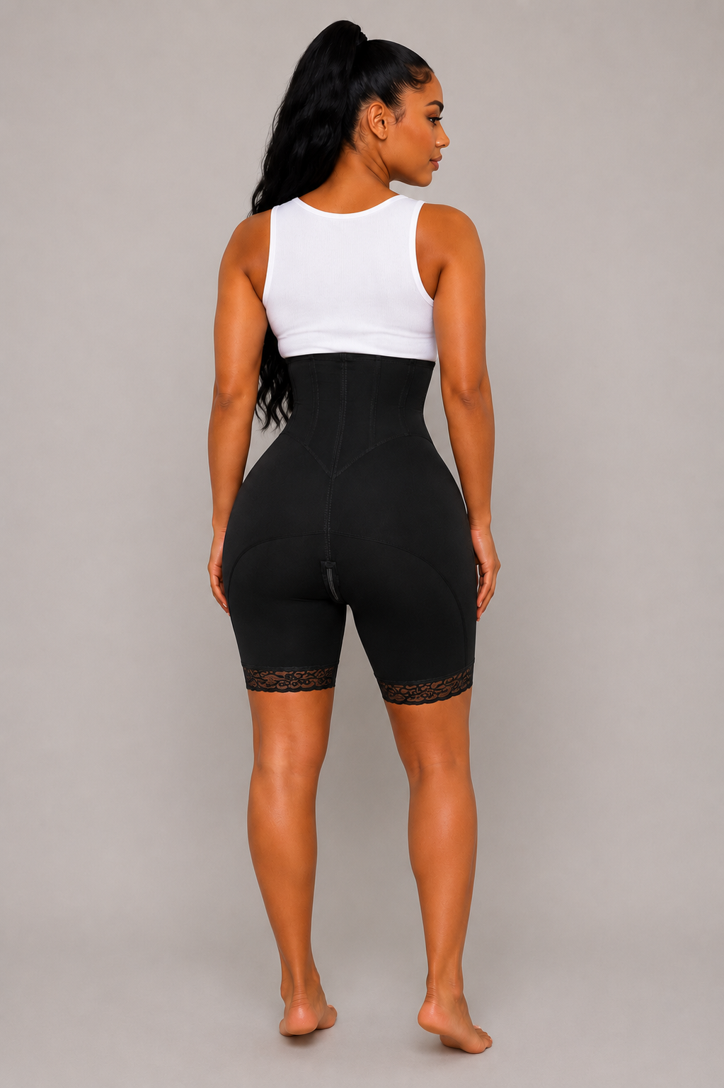 DOUBLE COMPRESSION SHORTS | BLACK