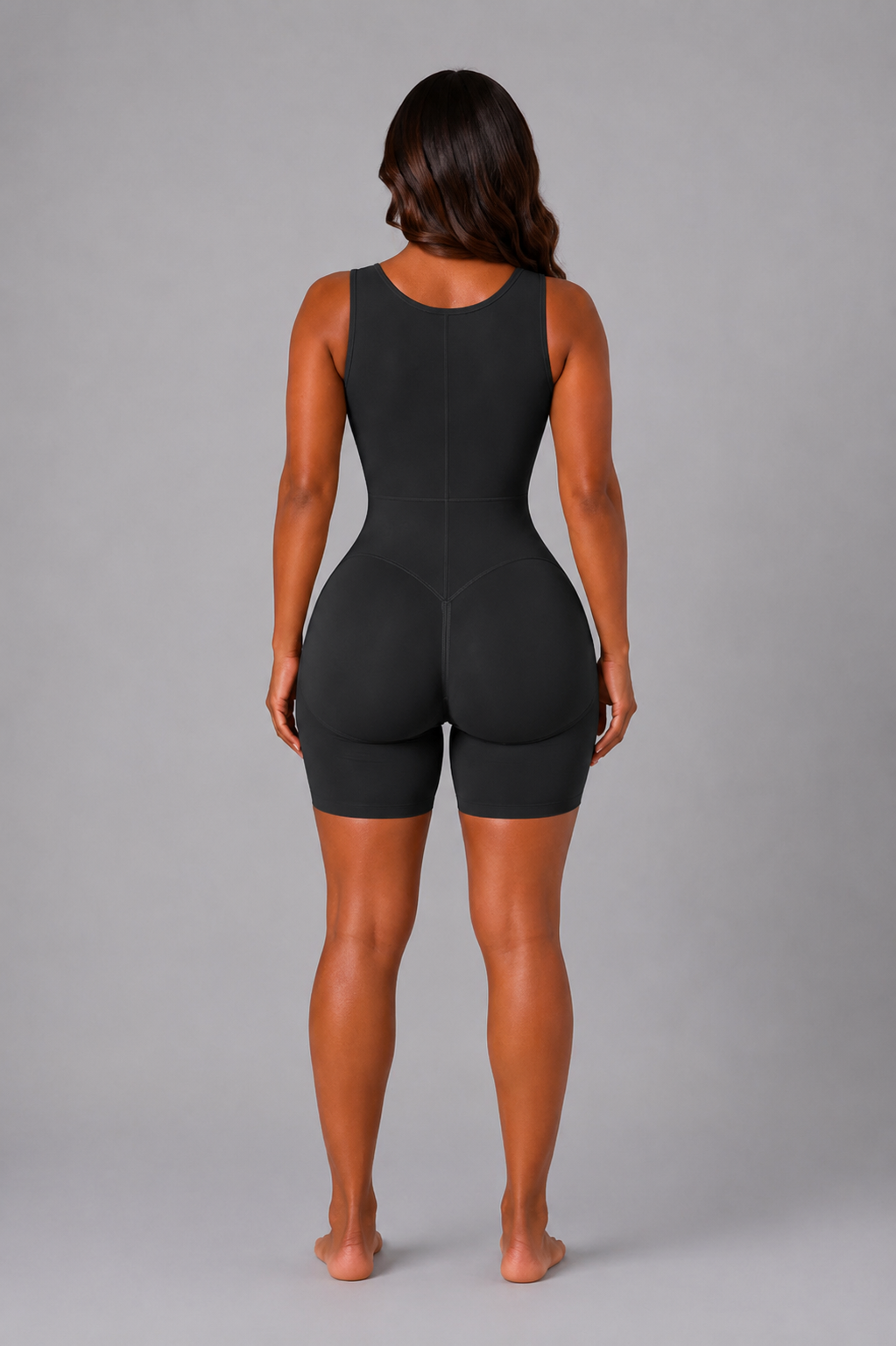 SEAMLESS BREATHABLE FAJA | BLACK