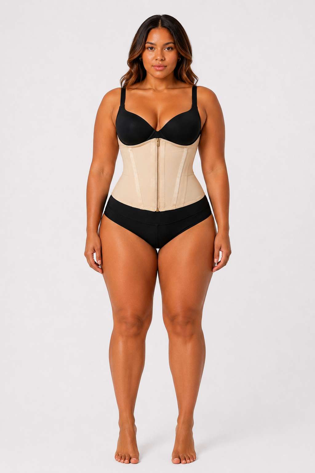 COLOMBIAN FIRM SCULPT WAIST-TRAINER (11’’) | Beige