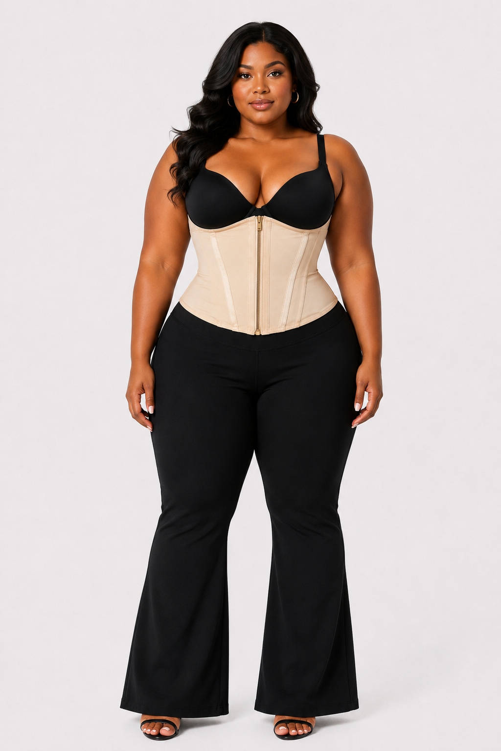 COLOMBIAN FIRM SCULPT WAIST-TRAINER (11’’) | Beige