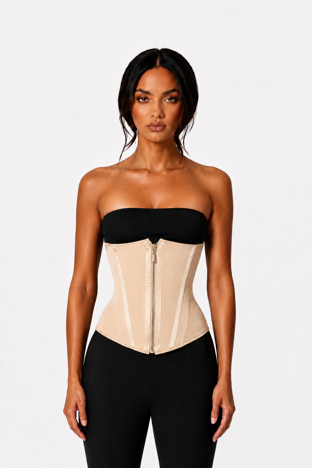 COLOMBIAN FIRM SCULPT WAIST-TRAINER (11’’) | Beige
