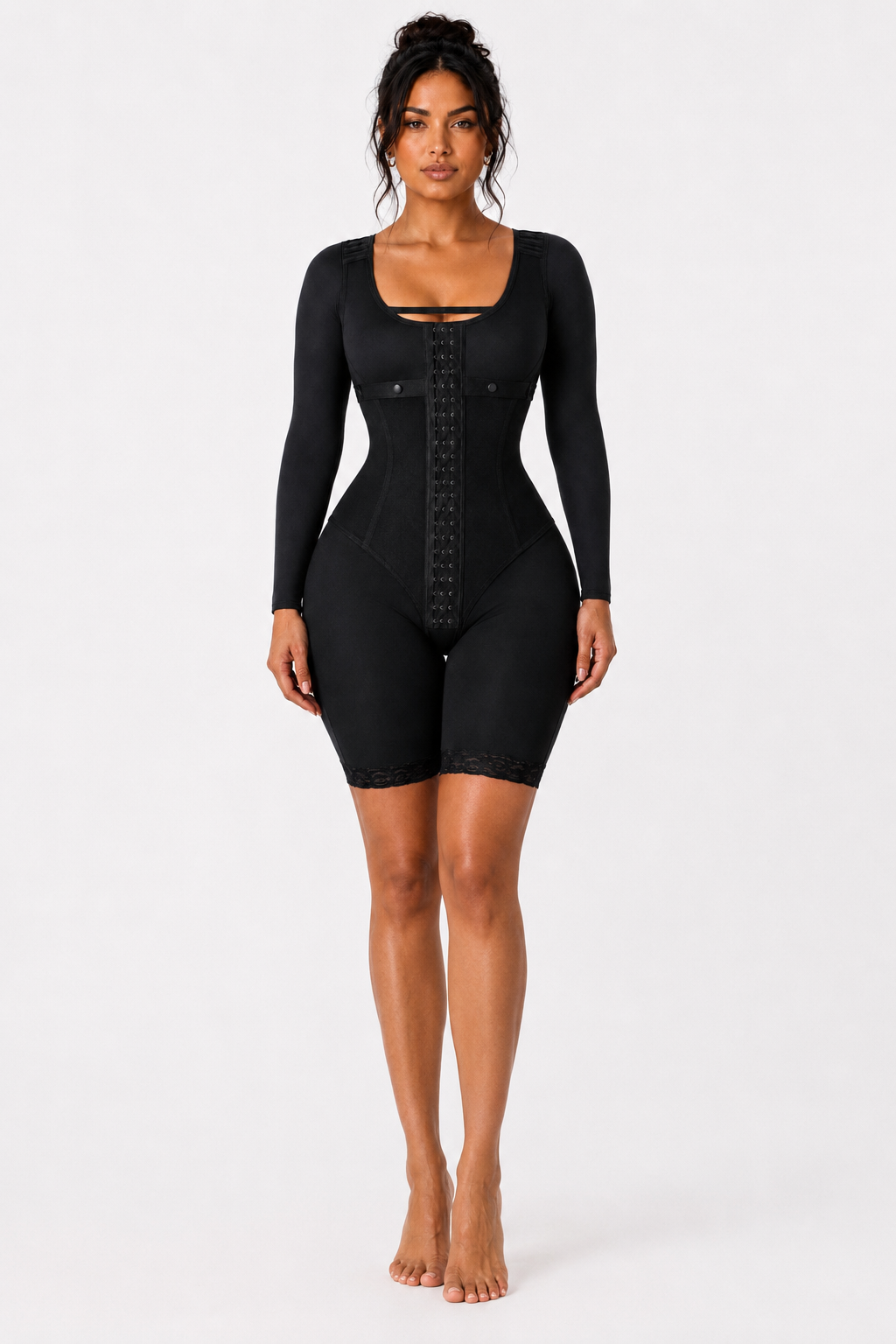 COLOMBIAN FULL COVERAGE FAJA -(MID LENGTH)