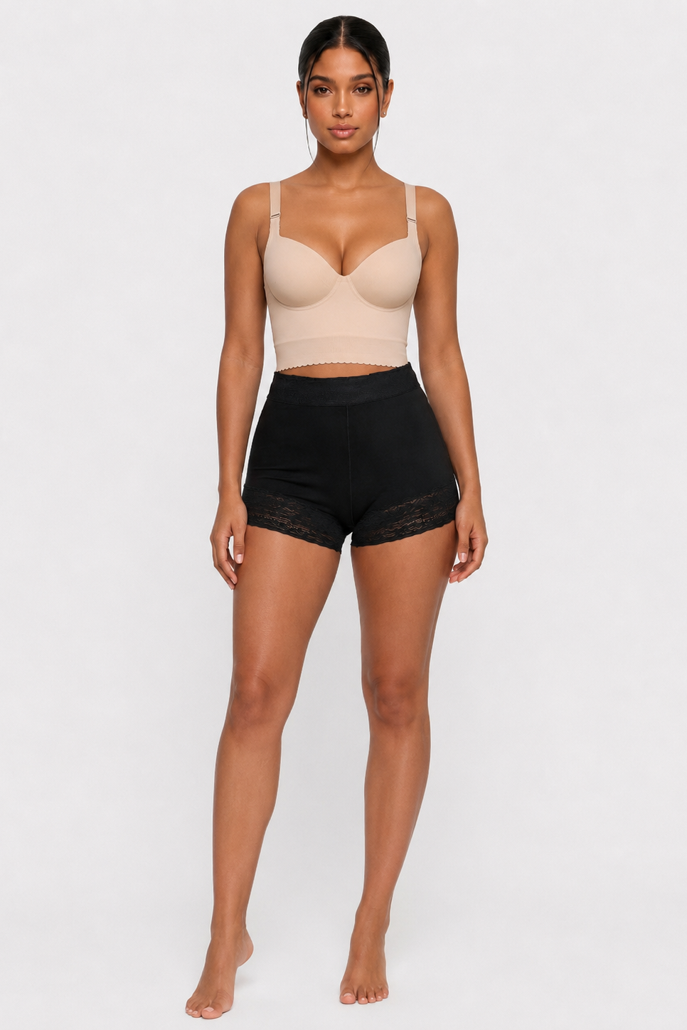 BACK FAT BRA (LONGER) | Beige