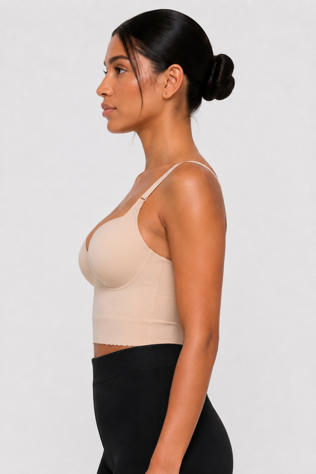 BACK FAT BRA (LONGER) | Beige