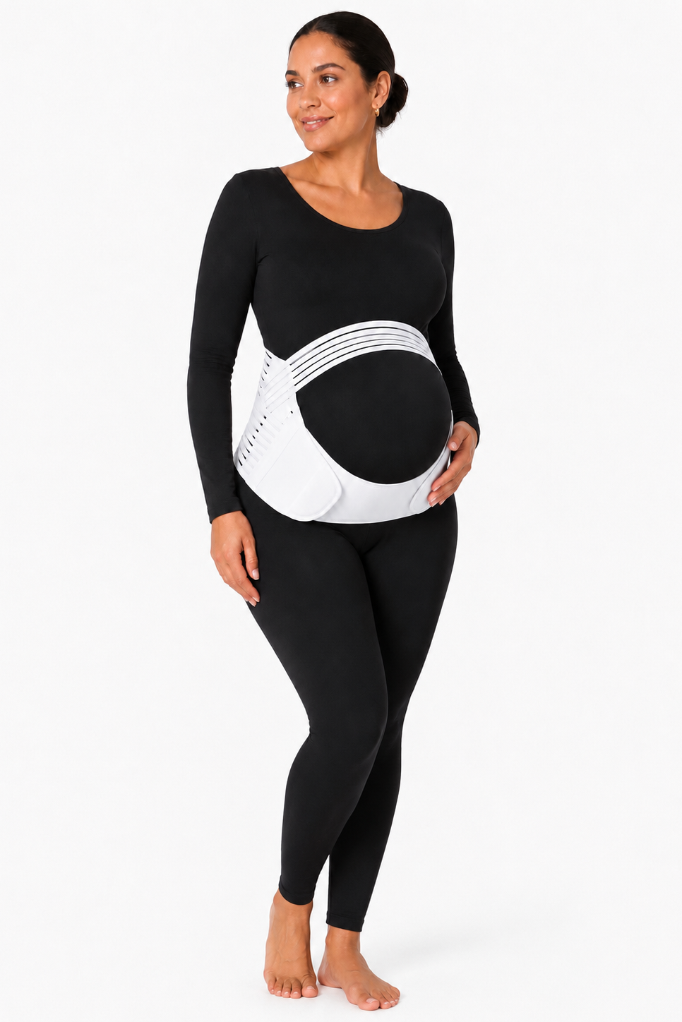 MATERNITY BELT | WHITE
