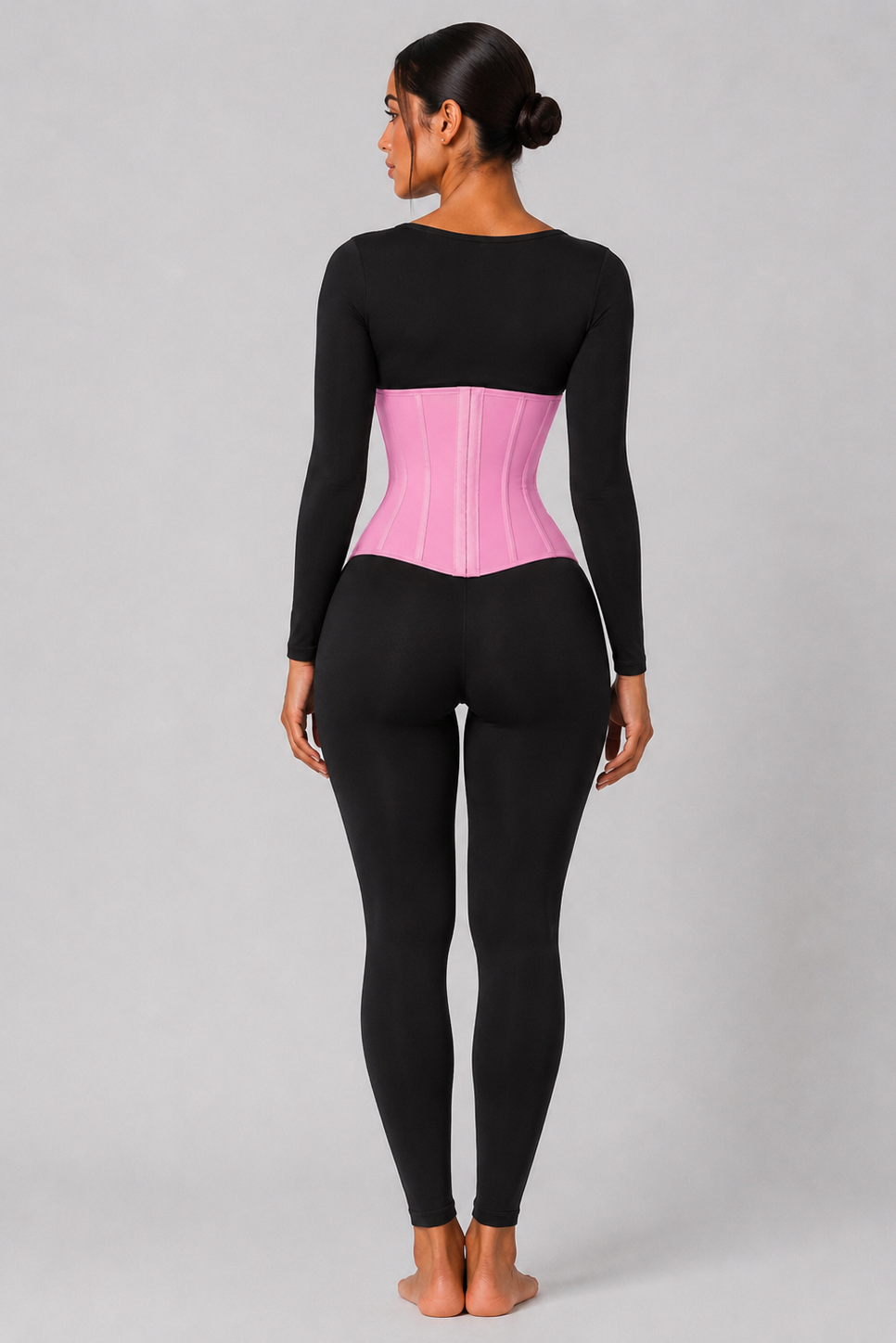 COLOMBIAN SOFT SCULPT WAIST-TRAINER (10’’) | PINK
