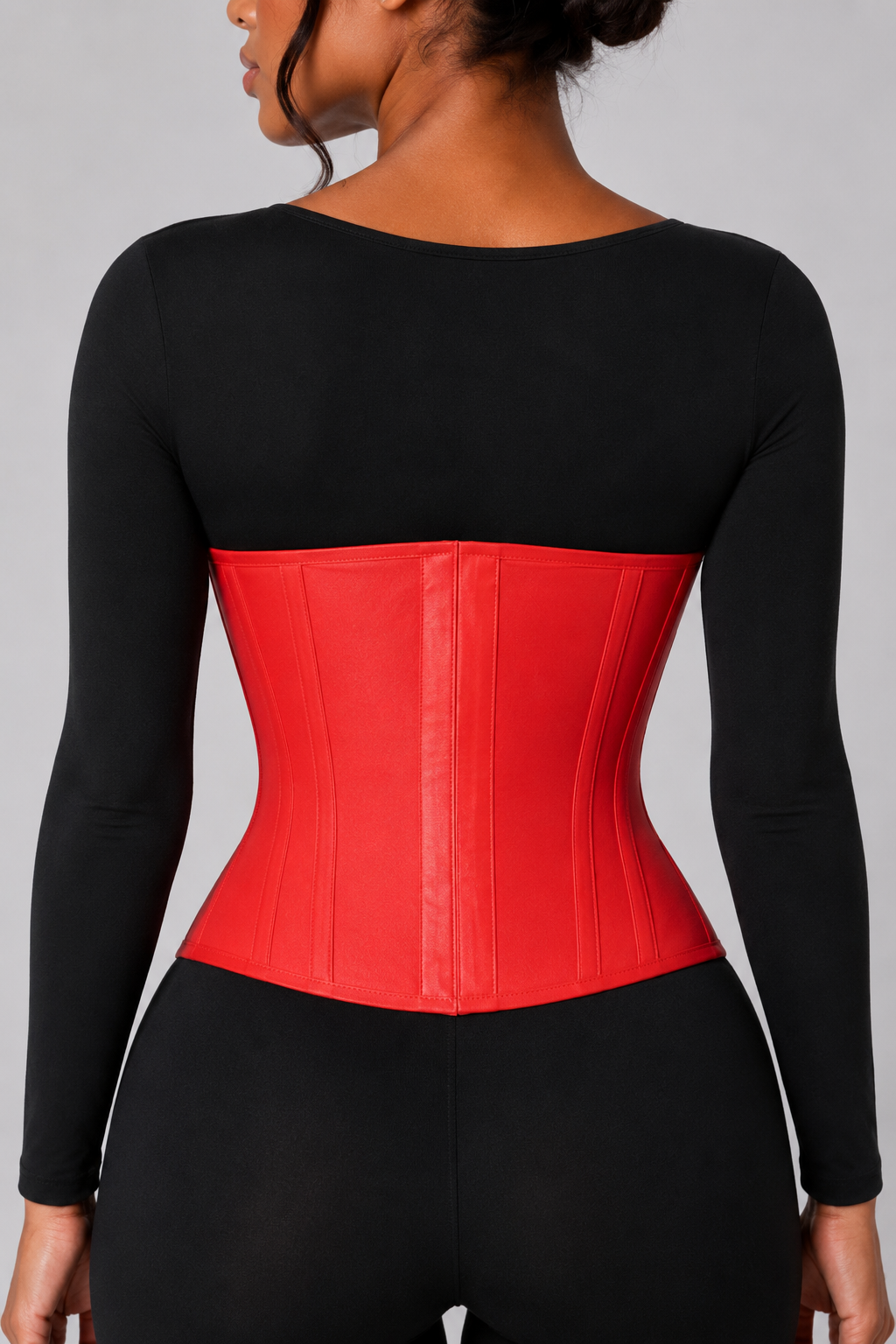 COLOMBIAN SOFT SCULPT WAIST-TRAINER (10’’) | RED