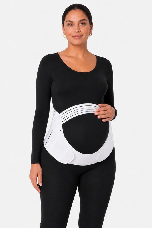 MATERNITY BELT | WHITE