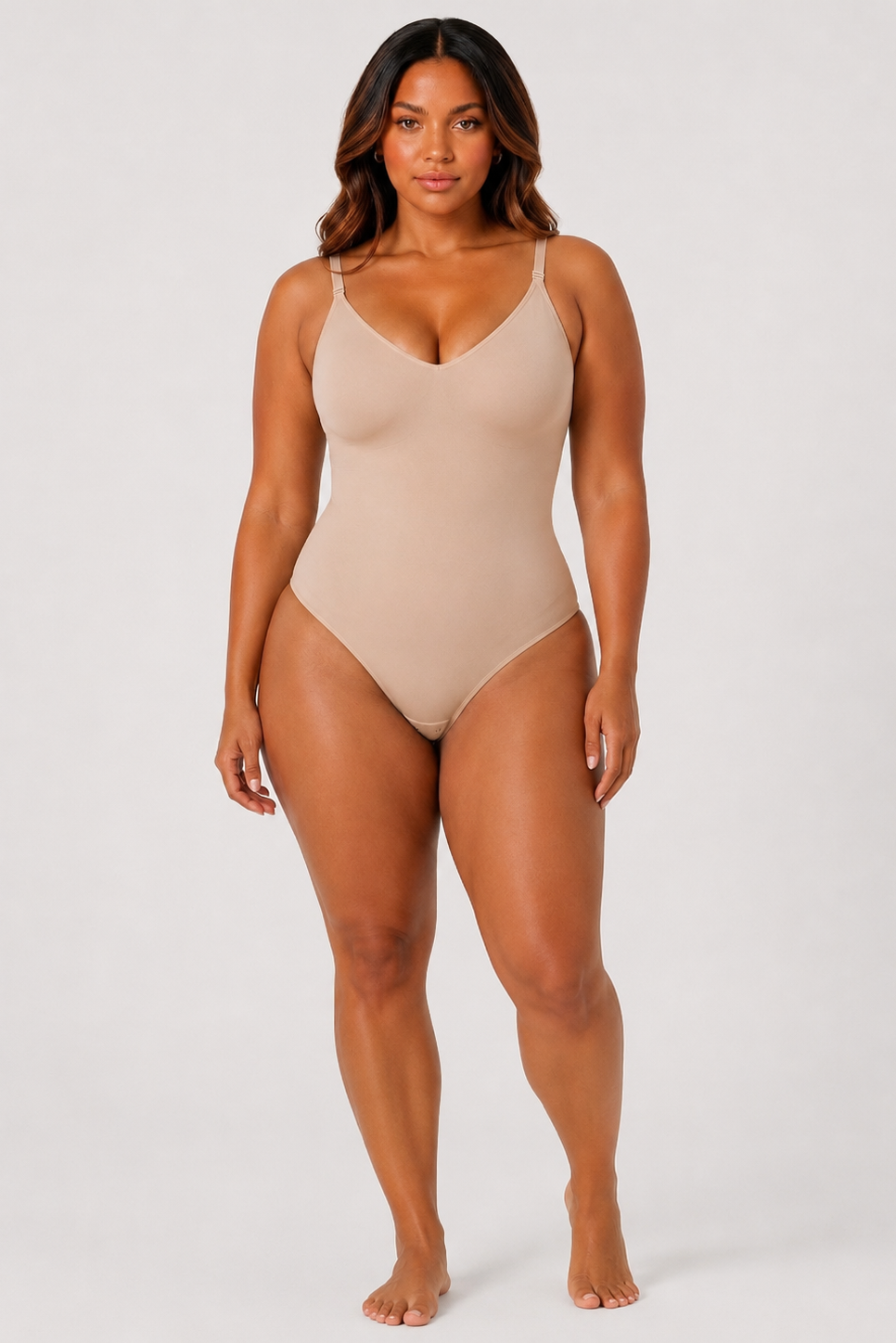Seamless Bodysuit | Nude
