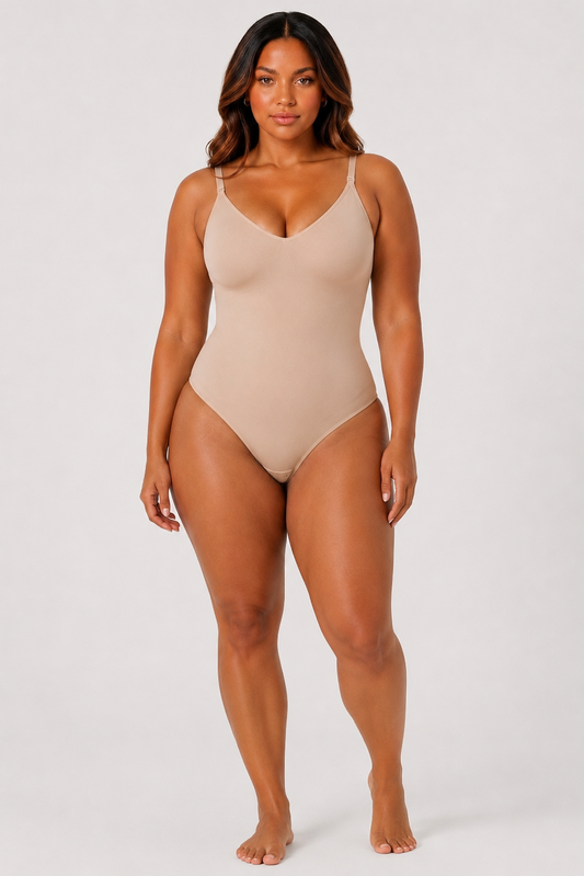Seamless Bodysuit | Nude