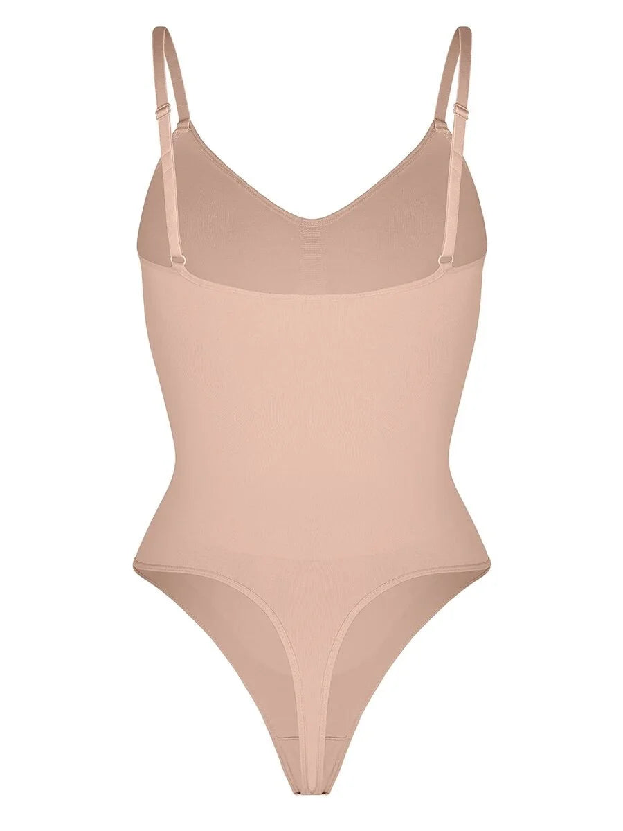 BLACK SEAMLESS BODYSUIT