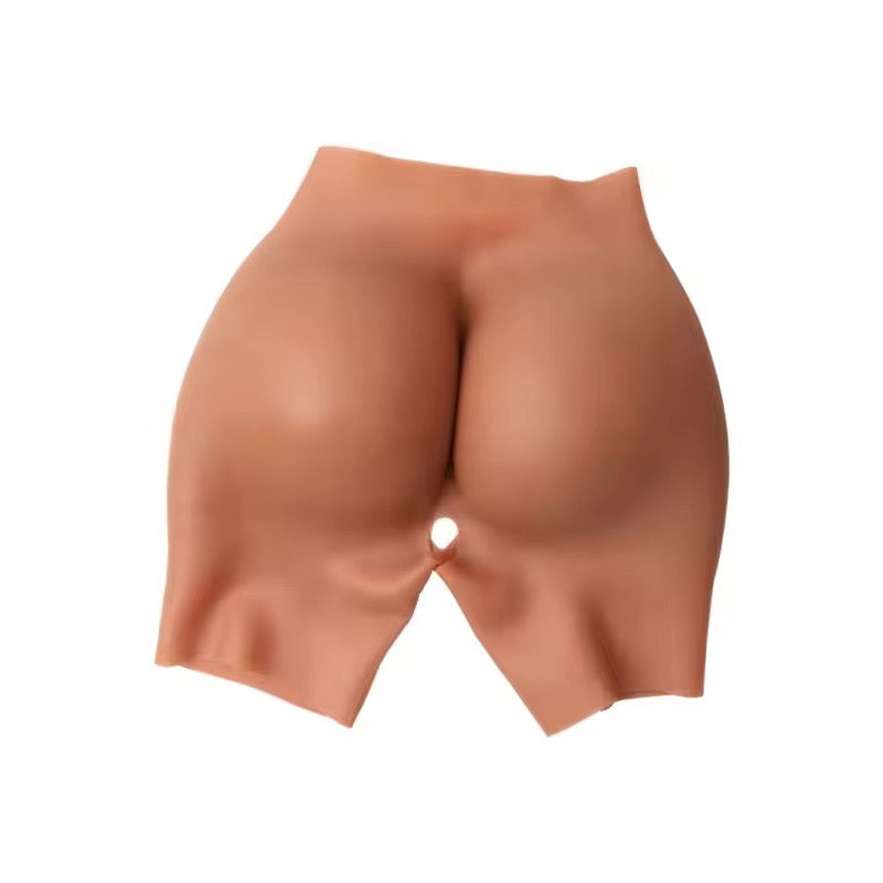 REALISTIC SILICONE BUTT AND HIP ENHANCEMENT HIGH WAISTED SHORTS
