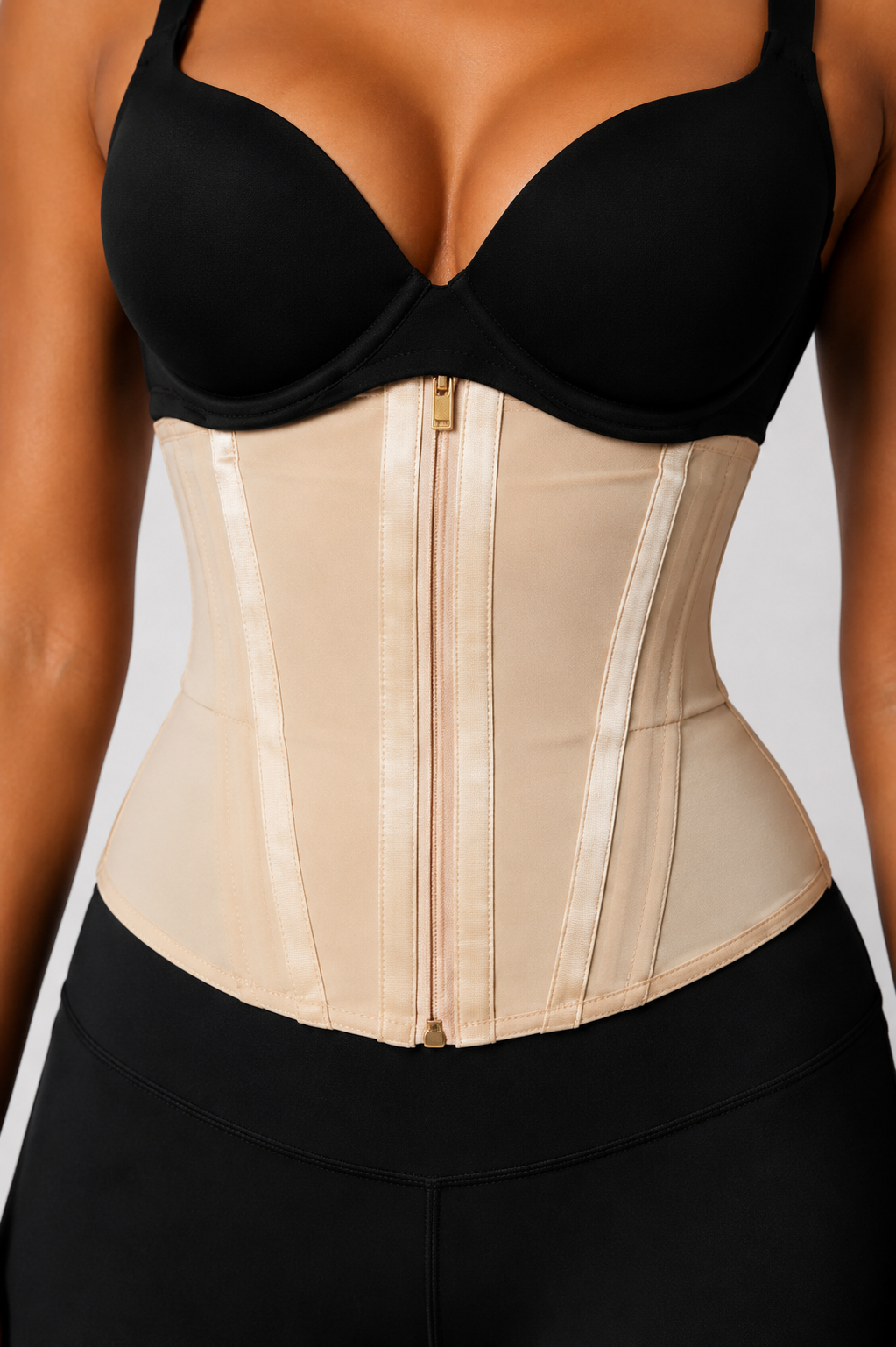 COLOMBIAN FIRM SCULPT WAIST-TRAINER (11’’) | Beige