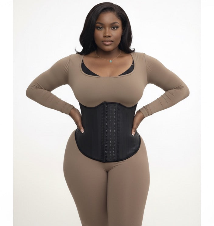 CURVY LATEX WAIST TRAINER