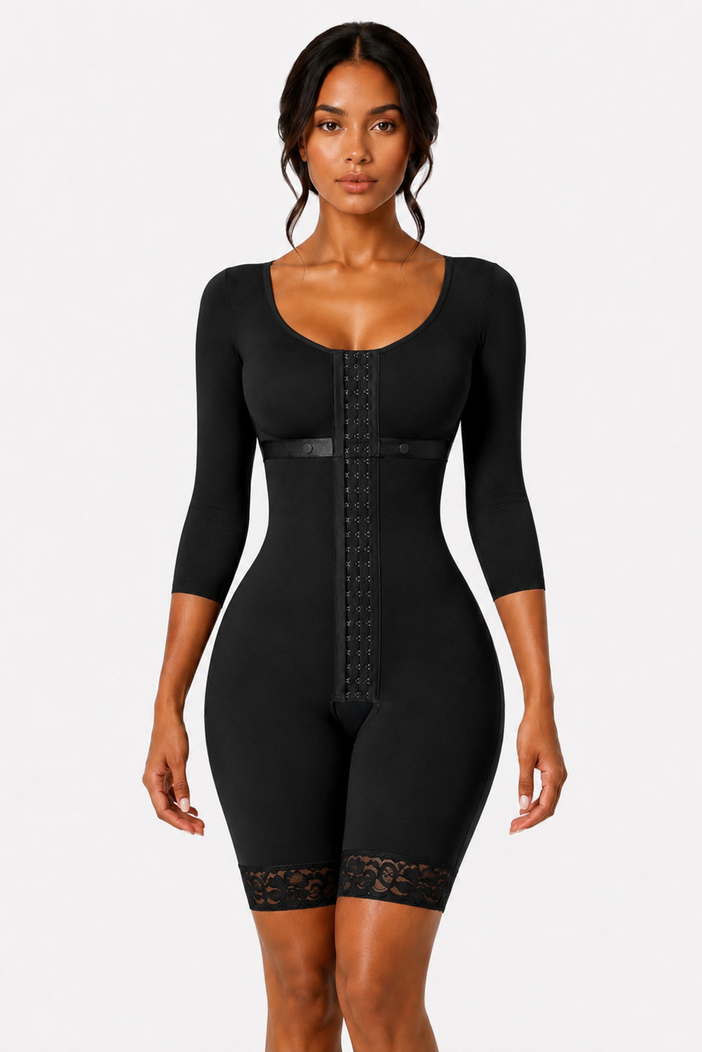 COLOMBIAN FULL COVERAGE FAJA | BLACK