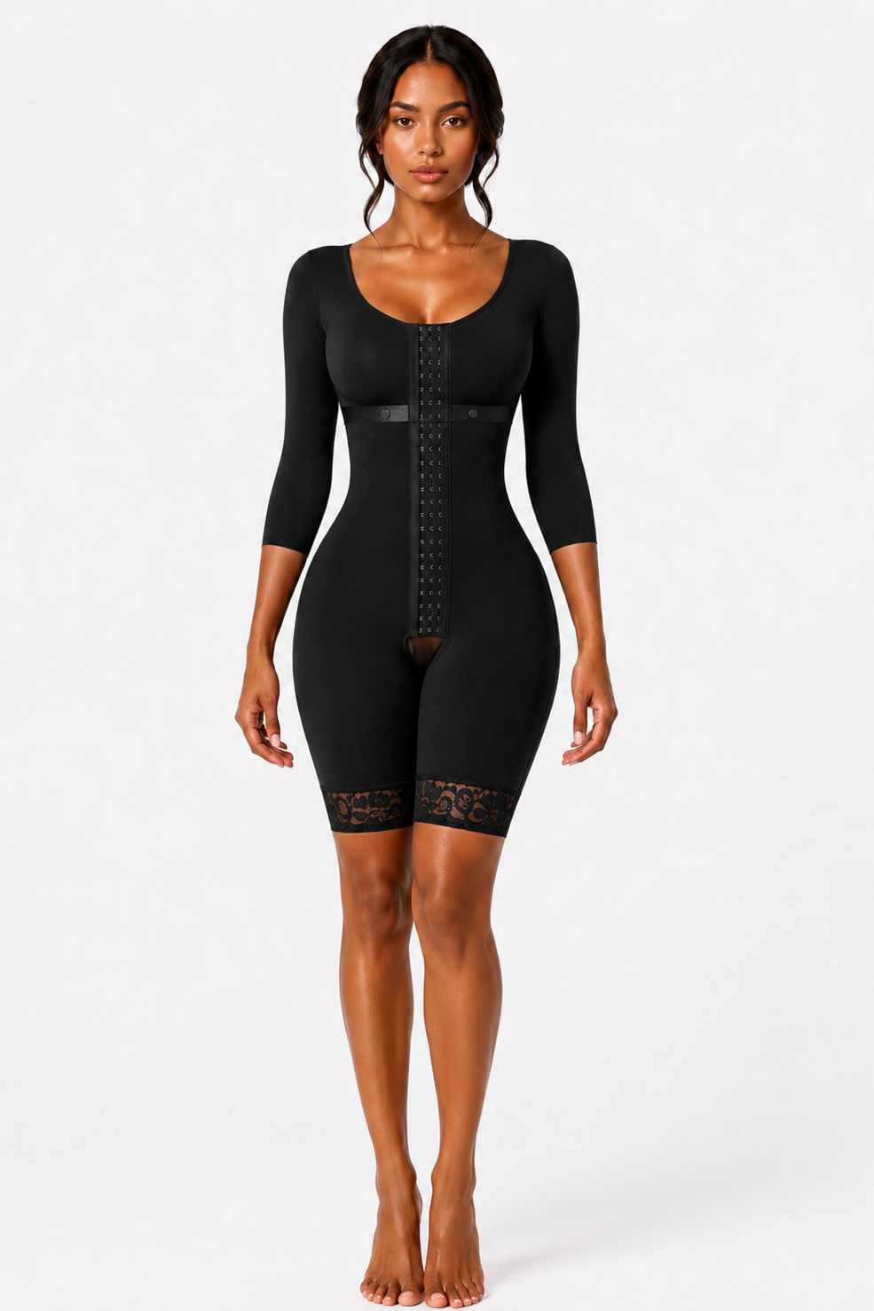 COLOMBIAN FULL COVERAGE FAJA | BLACK