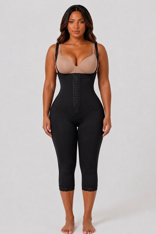 LONG POWERNET FAJA | BLACK