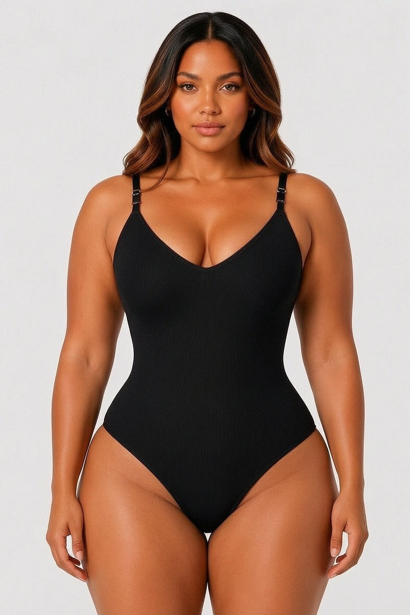 Seamless Bodysuit | Black